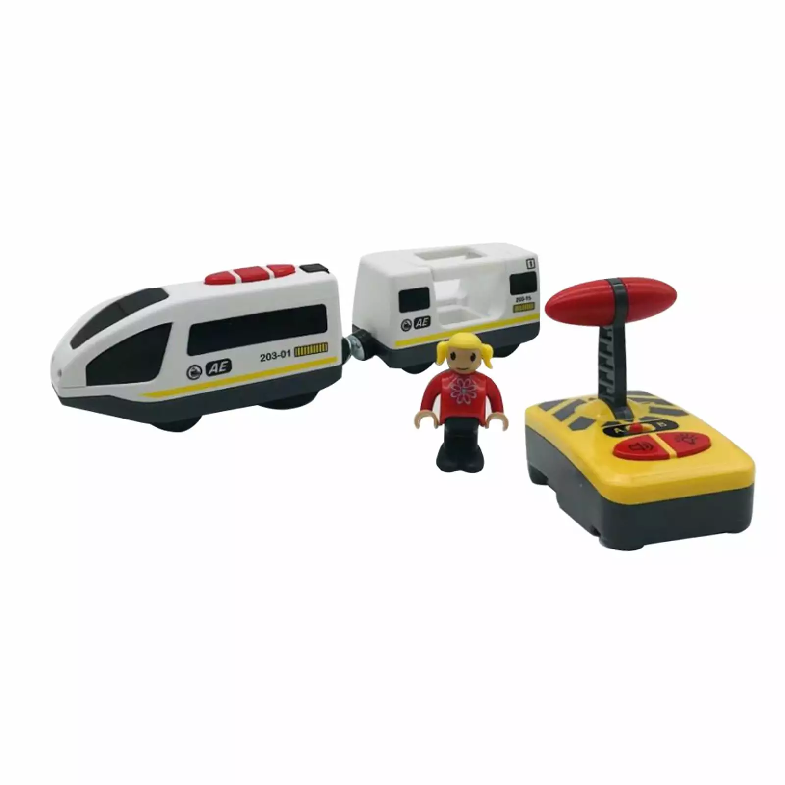 Remote Control Train Toys Set Fits Most Wooden