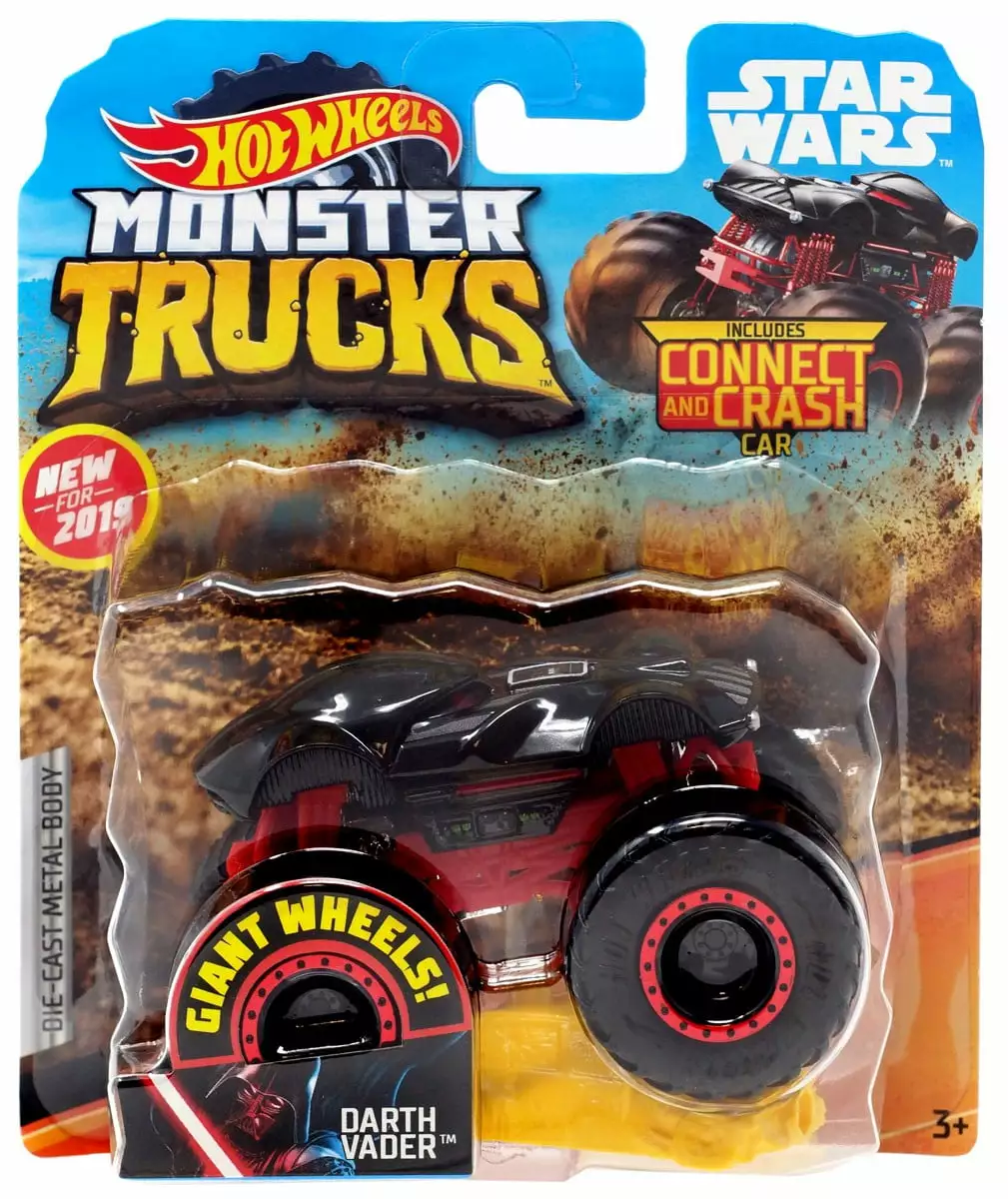 Hot Wheels Monster Trucks Darth Vader Die-Cast Car