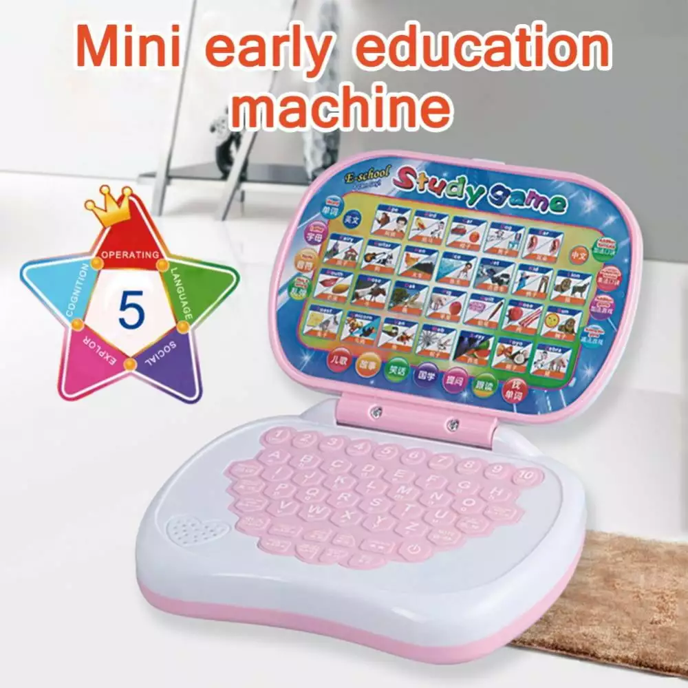 Learning Tablet for Toddlers 1-3 - Educational ABC Toy to Learn Alphabet. Music & Words - Early Development Electronic Learning & Activity Game. Suitable for 1 2 3 Year Old Boys & Girls