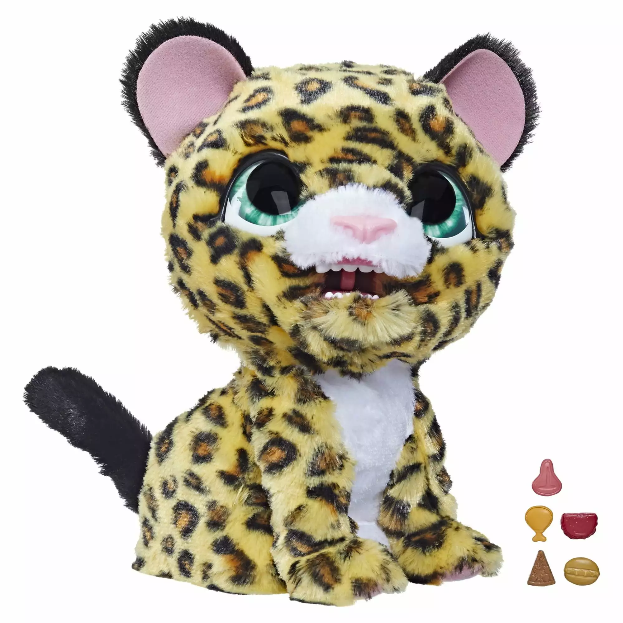 furReal Lil' Wilds Lolly the Leopard Plush Toy. Interactive Pets Toys for 4 Years and Up