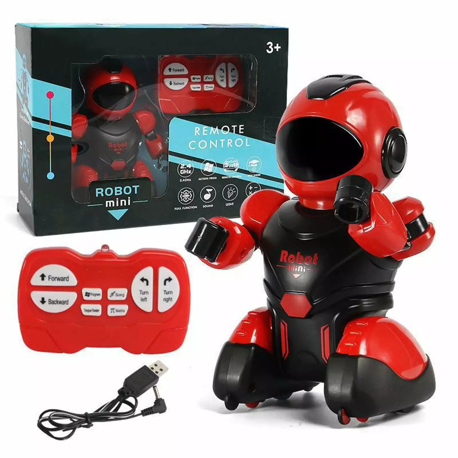 solacol 8 Year Old Girl Gifts Best Sellers Birthday Rc Robot Toy. Remote Control Robot Dancing Programmable Smart Robot for Kids Age 3 4 5 6 7 8 12 Year Old Girls Gifts Present